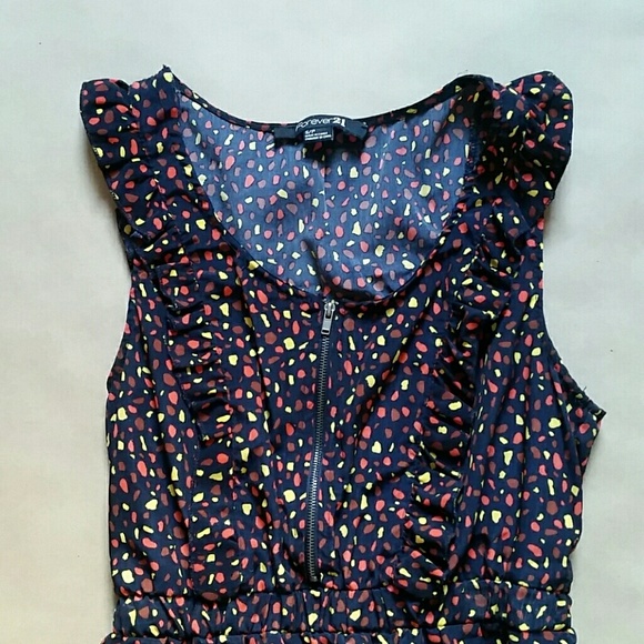 Colorful Spotted Dress - Picture 3 of 4